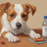 Dibujo detallado de un perro con suave pelaje